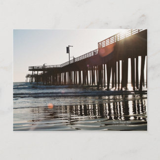 Pismo Beach Pier Postcard Postkarte