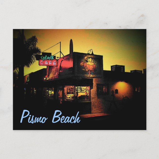 Pismo Beach Postcard Postkarte (Vorderseite)