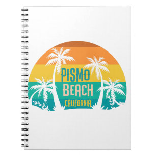 Pismo Beach Retro Notizblock