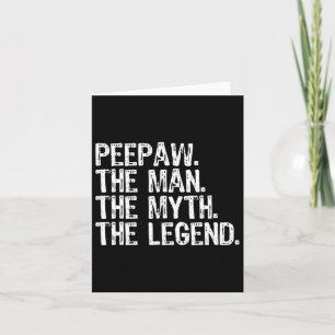 Piss piss den Mann Der Mythos Die Legende Bunnyaw Karte
