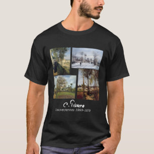 Pissarro Bilder Louveciennes Berühmte Art 1869 bis T-Shirt