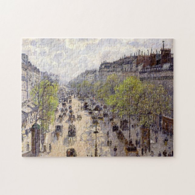 Pissarro - Boulevard Montmartre, Frühjahr (Horizontal)