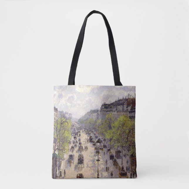 Pissarro - Boulevard Montmartre, Frühjahr Tasche (Vorderseite)