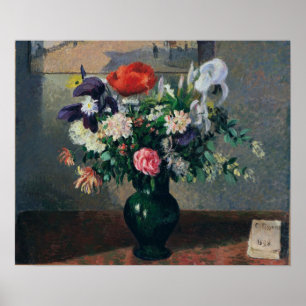 Pissarro - Bouquet aus Blume 1898 Poster