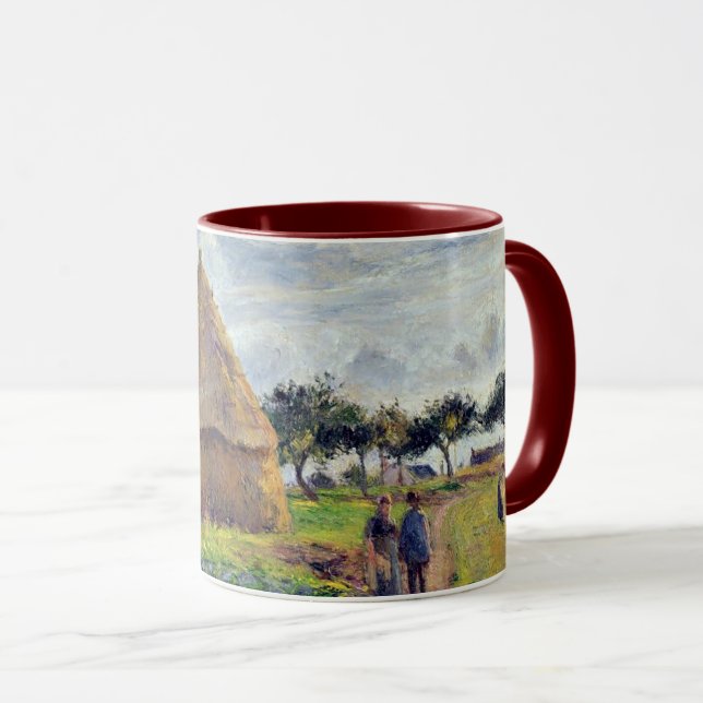 PISSARRO - HAYSTACKS UND CABBAGE PATCH TASSE (VorderseiteRechts)