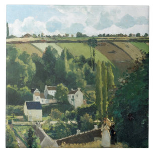 Pissarro - Jalais Hill, Pontoise, Fliese
