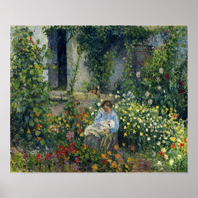 Pissarro - Julie and Ludovic-Rodolphe 1879 Poster (Vorne)