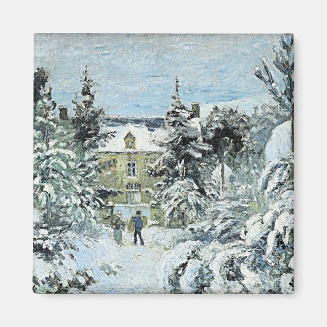 Pissarro - Piette's House in Montfoucault Magnet (Vorne)