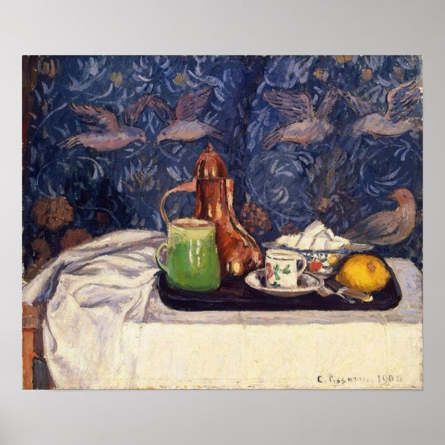 Pissarro - Stillleben 1900 Poster (Vorne)