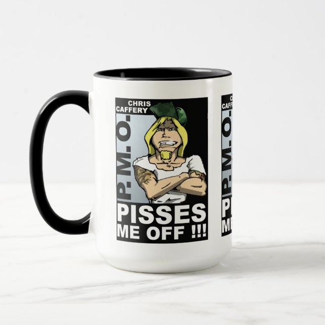 Pisses Me Off Tasse - ein Bild (Links)