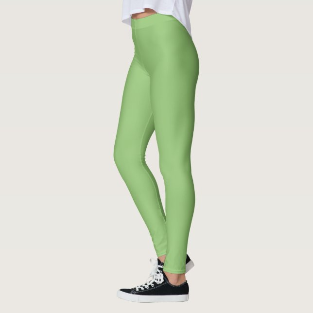 Pistachio grün leggings (Links)