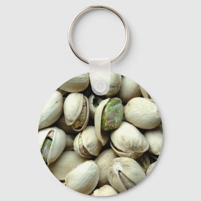 Pistachio-Nüsse Schlüsselanhänger (Vorderseite)