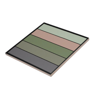 Pistachio Nut Muschel Green Peach Lila Streifen Fliese