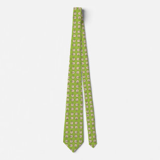 Pistachio Nut Seamless Pattern Krawatte
