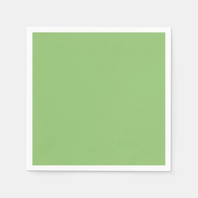 Pistachio Standard Cocktail Paper Napkin Serviette (Vorderseite)