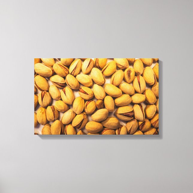 Pistachios Canvas Print Leinwanddruck (Vorderseite)