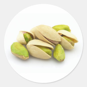 Pistachios Runder Aufkleber