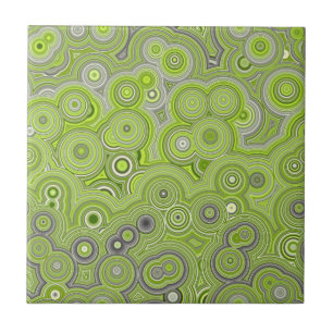 Pistazien-Achat-Fluss – Elegantes abstraktes Muste Fliese