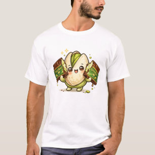 Pistazien-Dubai-Schokoladen-Kawaii-T-Shirt T-Shirt