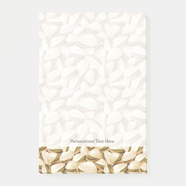 Pistazien Post-it Klebezettel (Vorderseite)