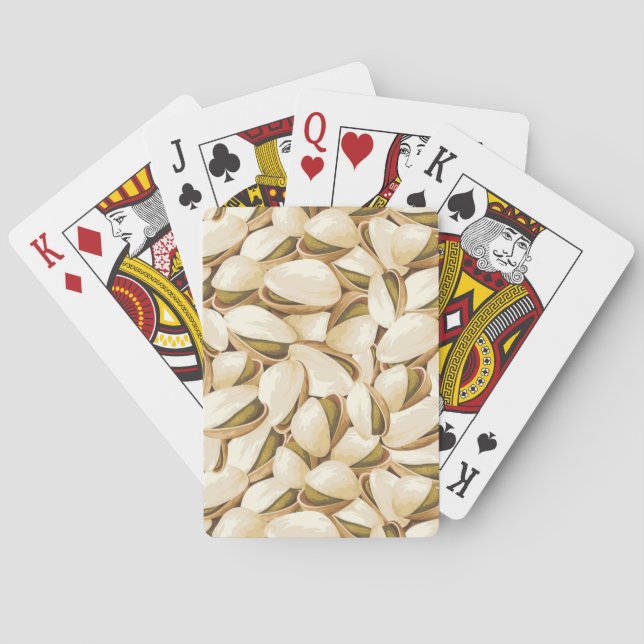 Pistazien Spielkarten (Rückseite)