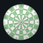 Pistazien und weiß dartscheibe<br><div class="desc">Pistachio und White Dart Board</div>