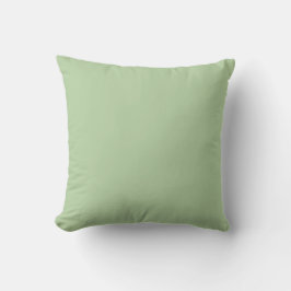 Pistaziengrüne einfarbige, helle Pastell-Design Kissen