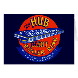 Piste vintage de rouleau de Chicago