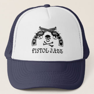 PISTOL JAZZ ロゴ キャップ TRUCKERKAPPE