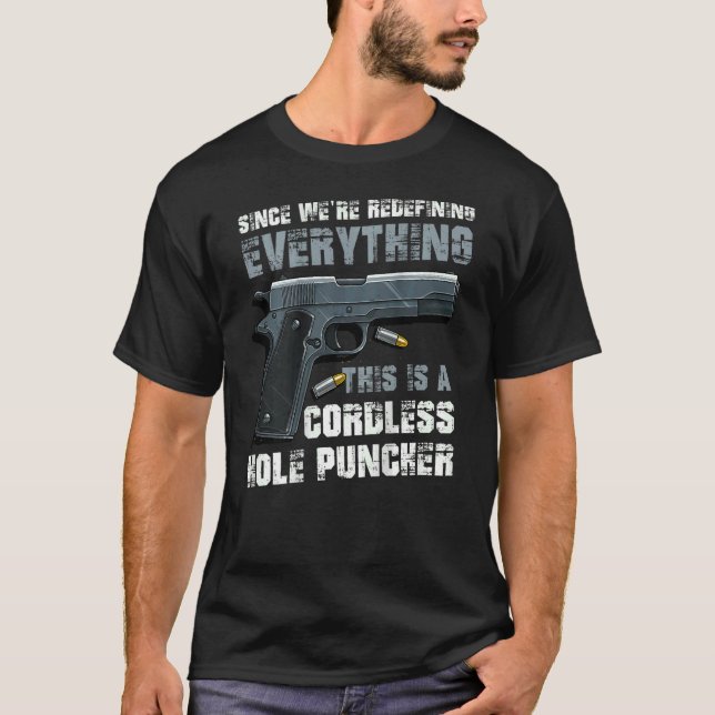 Pistole Das ist ein schnurloser Stollenpfeifer T-Shirt (Vorderseite)