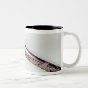 Pistole, die Abd ELKader gehört Zweifarbige Tasse