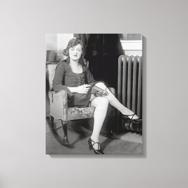 Pistole im Garten, 1922 Leinwanddruck (Vorderseite)