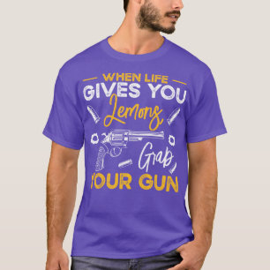 Pistolen Lover Gun Eigentümer Shooting Design T-Shirt