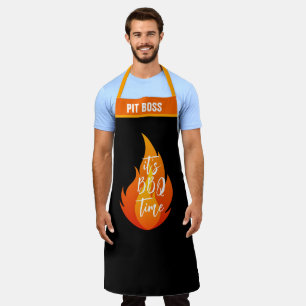 Pit Boss Funny personalisieren Es ist GRILLEN Time Schürze