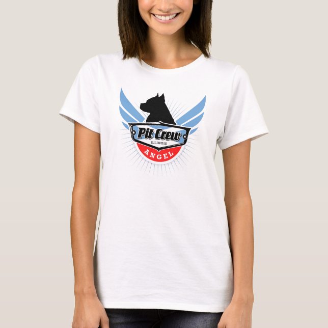 Pit Bull Angels - Long Sleeve T - Shirt (Ladys) (Vorderseite)