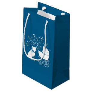 Pit Bull Babydusche Pitbull Dog Blue Boy Kleine Geschenktüte