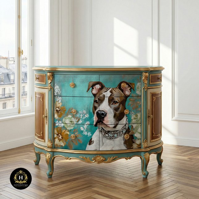 Pit Bull Decoupage Tissue Paper Seidenpapier (Von Creator hochgeladen)