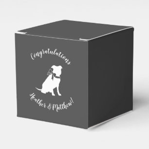 Pit Bull Dog Baby Duwer Gender neutral Geschenkschachtel