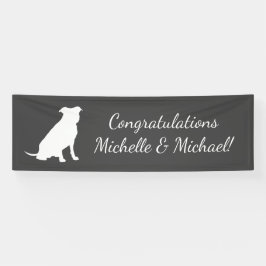 Pit Bull Dog Baby Pitbull Duschgeschlecht neutral Banner