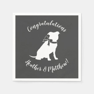 Pit Bull Dog Baby Pitbull Duschgeschlecht neutral Serviette