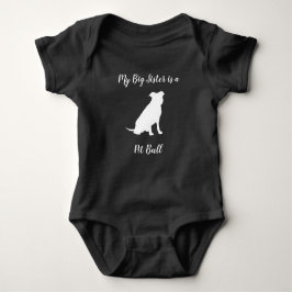 Pit Bull Dog Babydusche Geschlecht Neutral Pitbull Baby Strampler