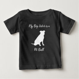 Pit Bull Dog Babydusche Geschlecht Neutral Pitbull Baby T-shirt