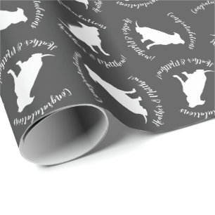 Pit Bull Dog Babydusche Geschlecht Neutral Pitbull Geschenkpapier
