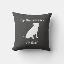 Pit Bull Dog Babydusche Geschlecht Neutral Pitbull Kissen