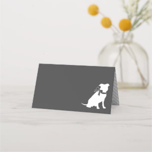 Pit Bull Dog Babydusche Geschlecht Neutral Pitbull Platzkarte