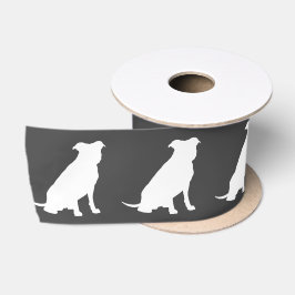Pit Bull Dog Babydusche Geschlecht Neutral Pitbull Satinband
