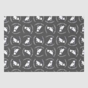 Pit Bull Dog Babydusche Geschlecht Neutral Pitbull Seidenpapier