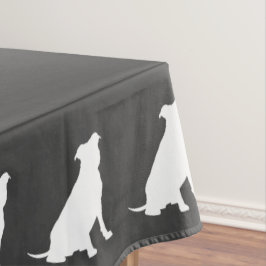 Pit Bull Dog Babydusche Geschlecht Neutral Pitbull Tischdecke