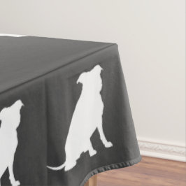 Pit Bull Dog Babydusche Geschlecht Neutral Pitbull Tischdecke