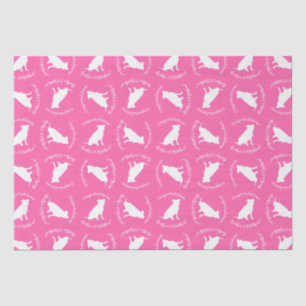 Pit Bull Dog Babydusche Pink Girl Pitbull Seidenpapier